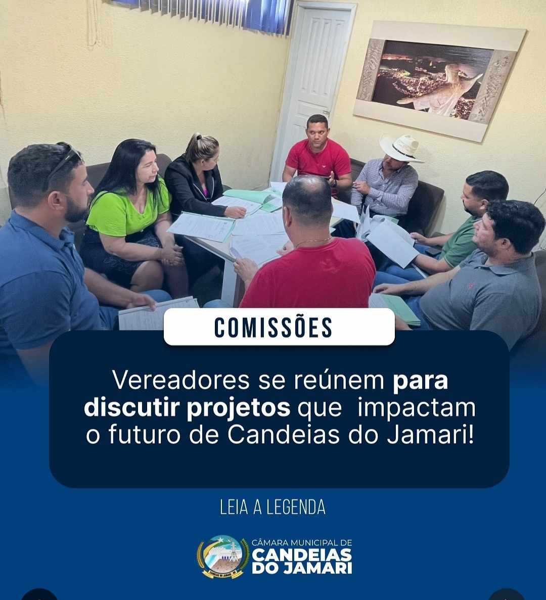 Comissões Permanentes realizaram reunião conjunta nesta quinta-feira (30/01/25)