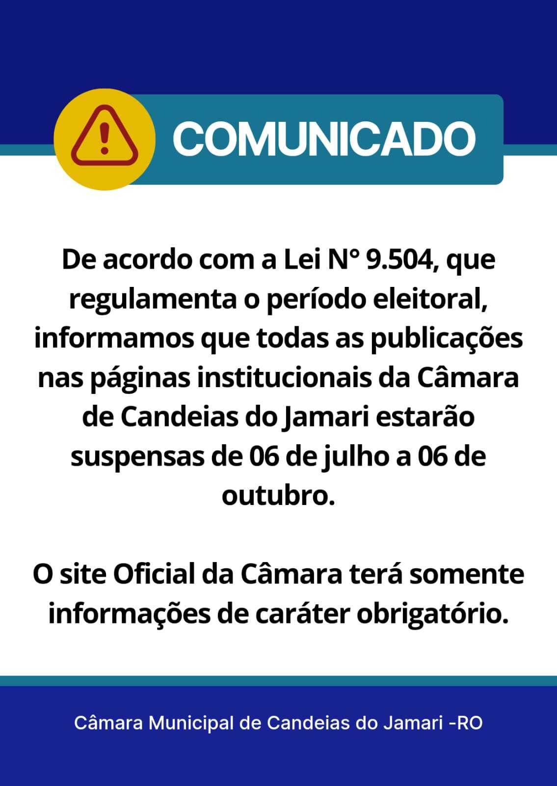 COMUNICADO